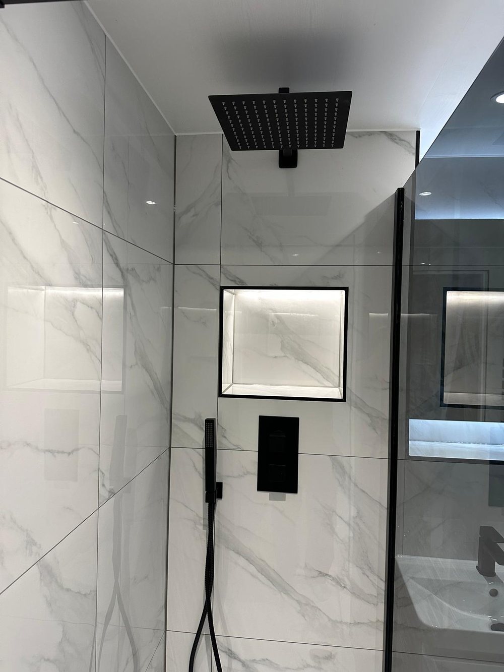 Marble & black